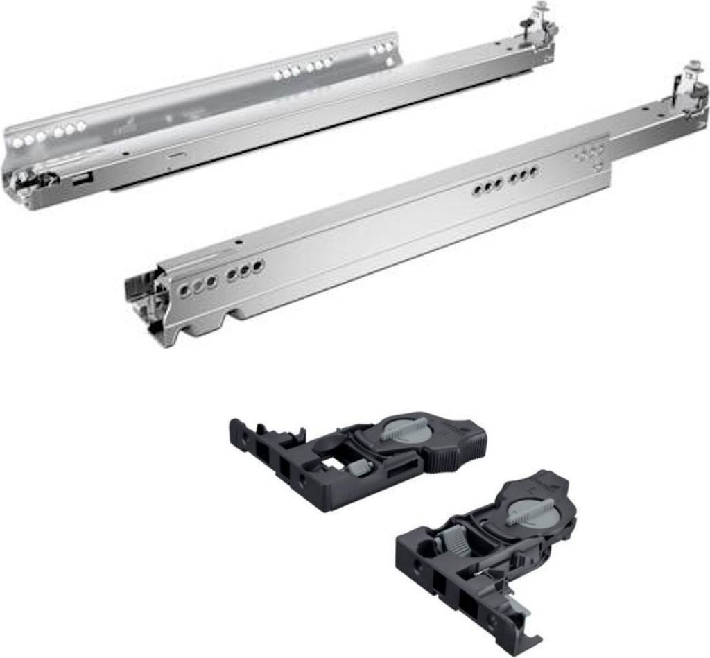 Hettich Vollauszug Actro 5D Vollauszugt Silent System für Holzschubkästen 270 mm (9318269)