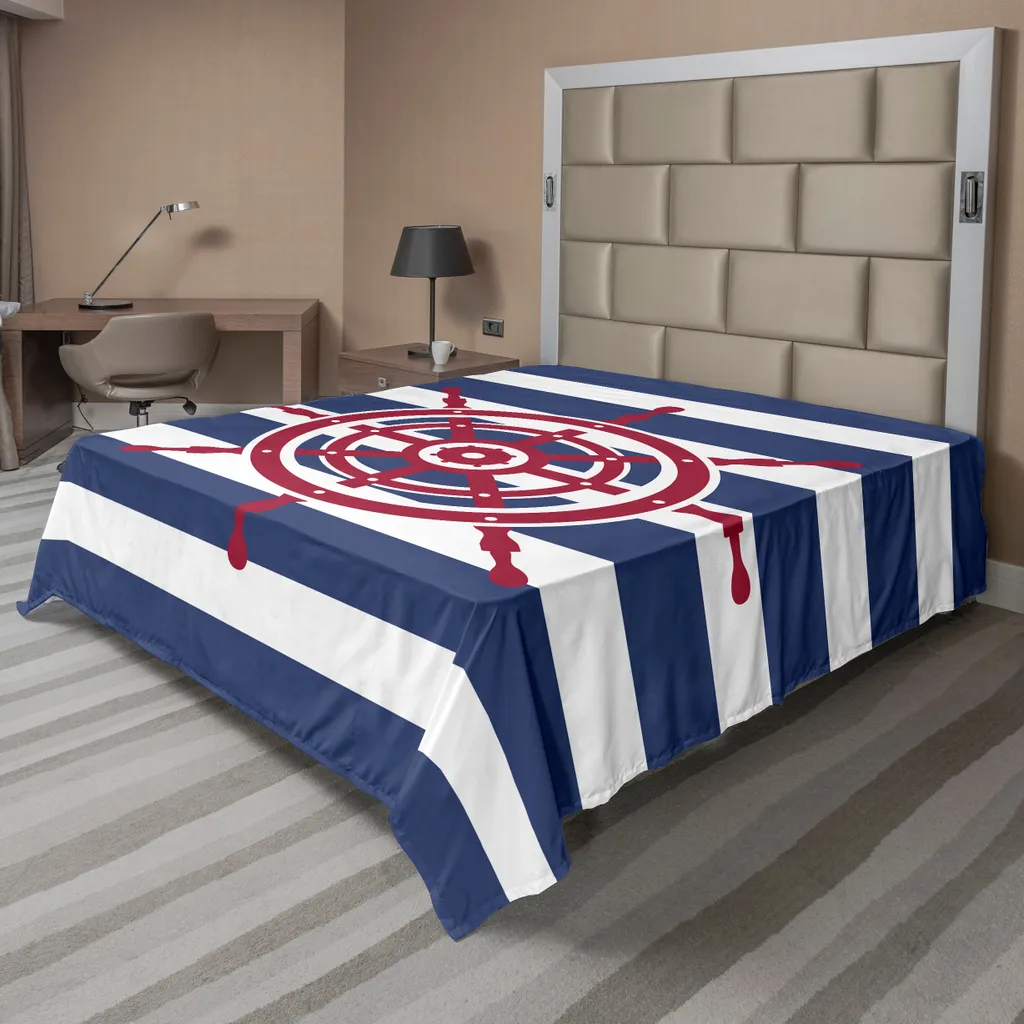 Offerta Lenzuolo ABAKUHAUS 275x260 Navy - Design Timone Unico