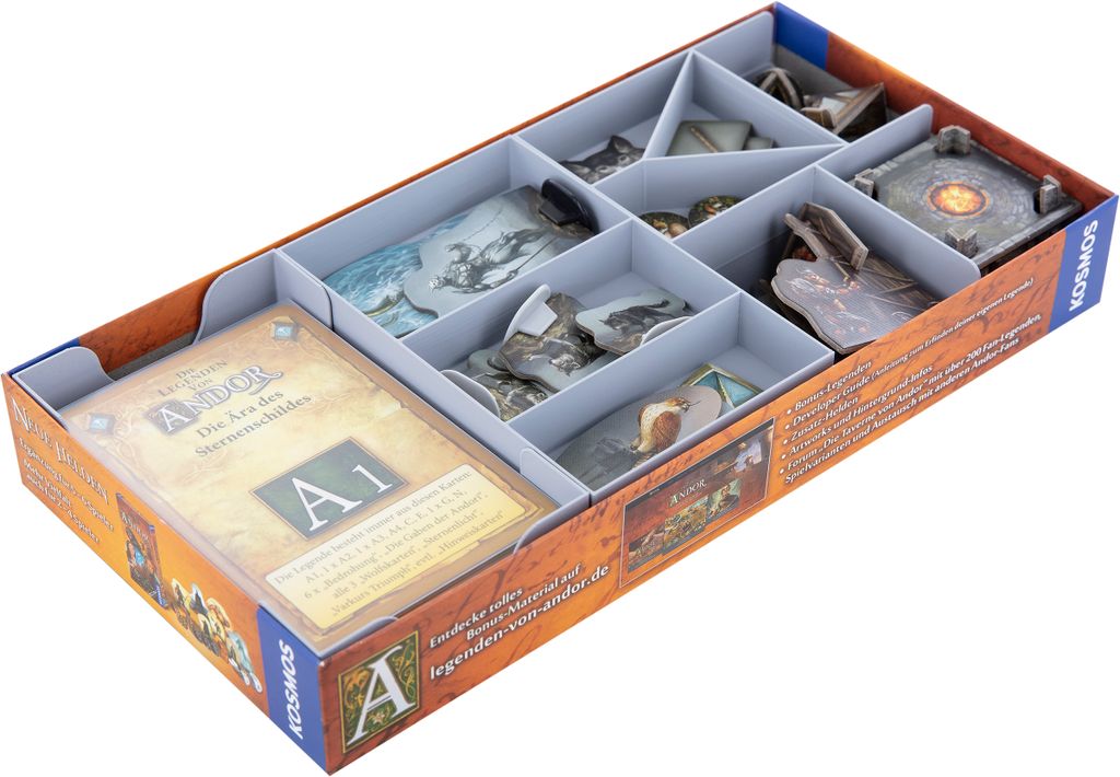 Feldherr Organizer für Die Legenden von Andor: Der Sternenschild