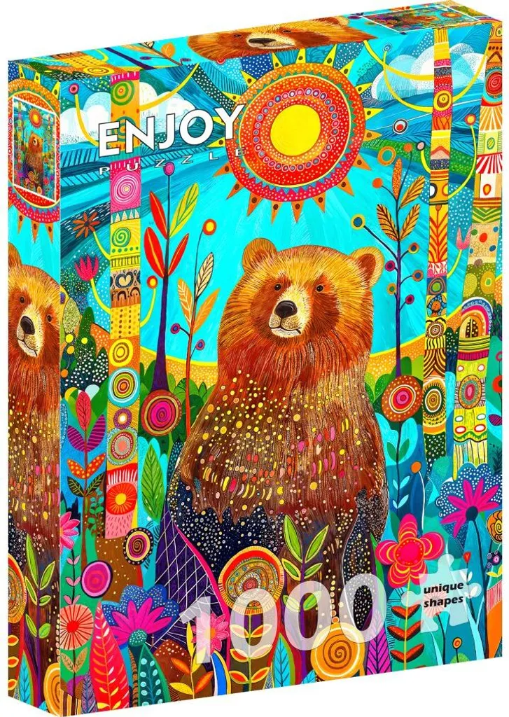 Puzzle 1000 pièces Enjoy La fin de l'hibernation - Format 70x50 cm