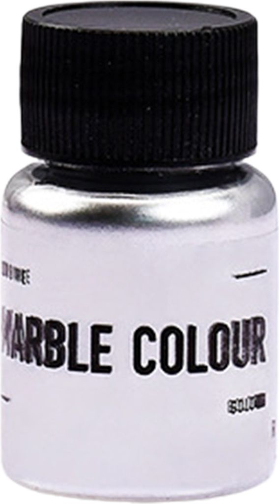 1 Flaschenmetallpulver einfach zu verwenden hautfreundlich 4 Farbe Kreative Pigmente Glimmerpulver für Handwerk-Silber ,Größen:L