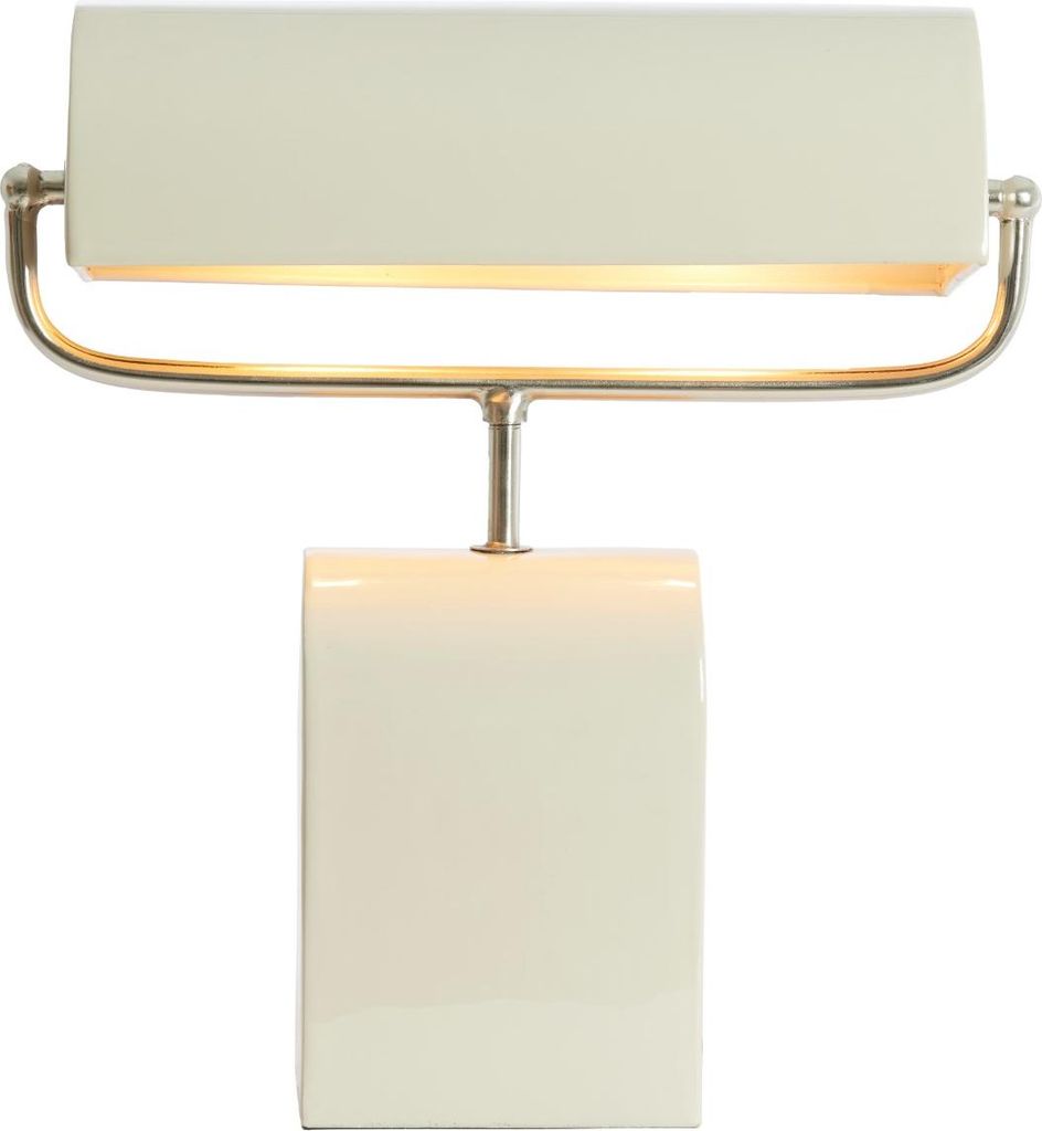 Light & Living - tischlampe - Cardona - beige crème - metall - schreibtischlampe - E27 - 8058043