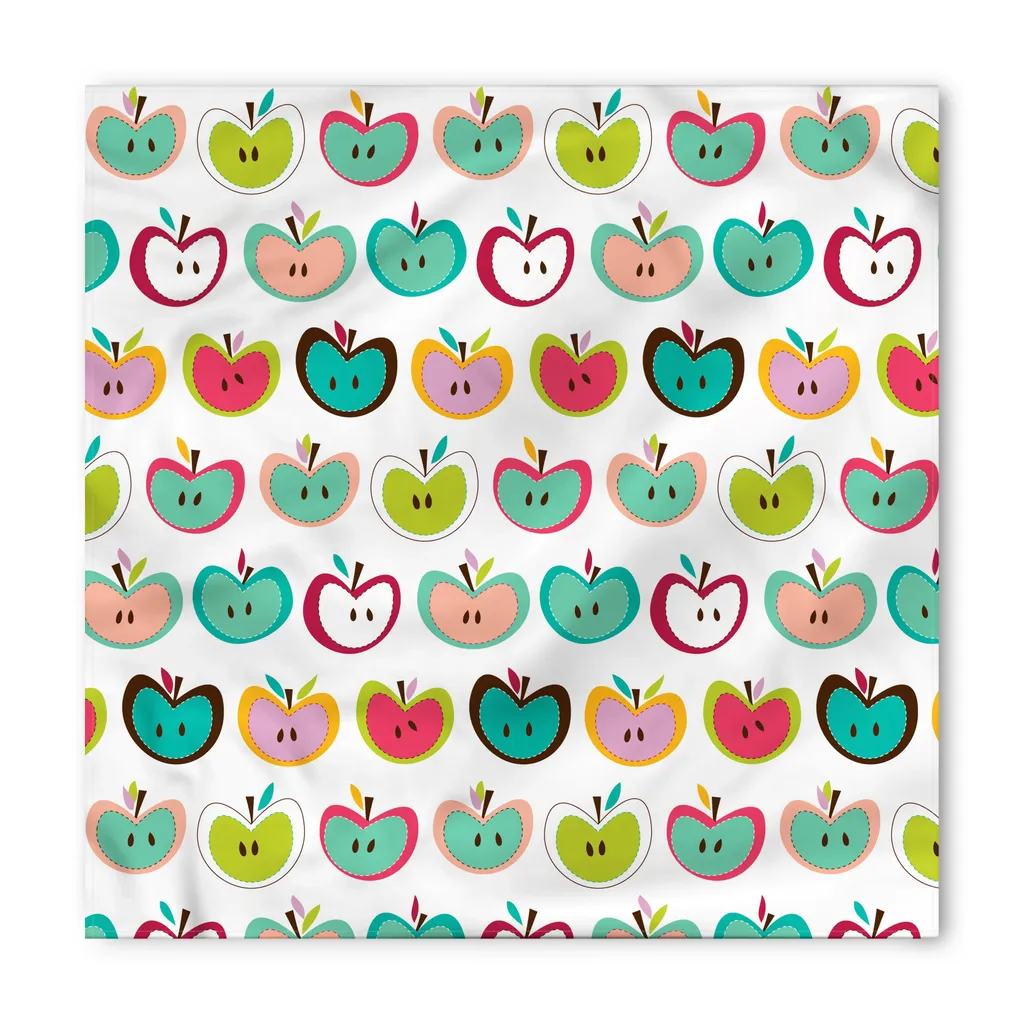 Bandana Pet Vintage ABAKUHAUS Mele Multicolore 40x40 - Must-Have