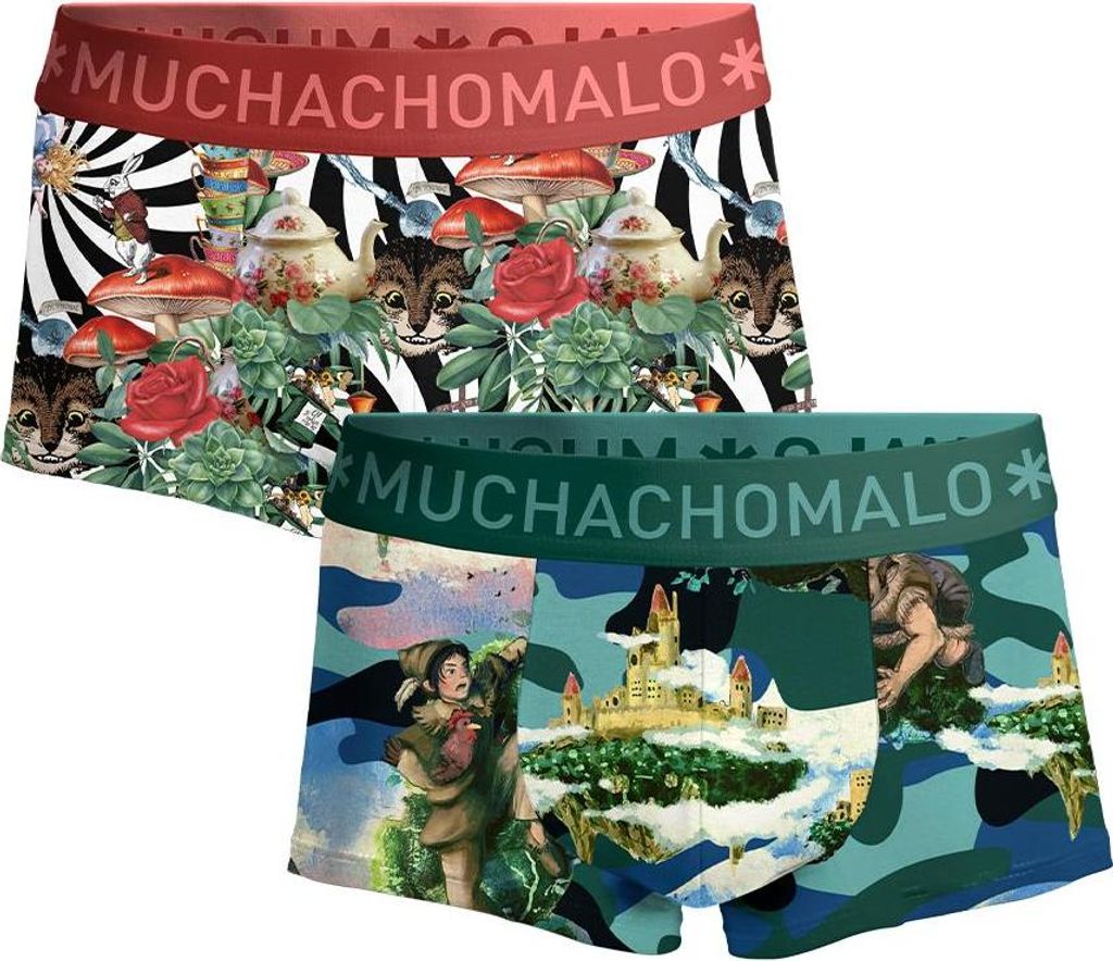 Muchachomalo Herren Boxershorts – 2er Pack – Baumwolle Produktbild 