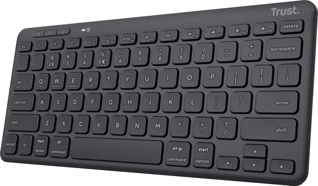 Clavier Bluetooth Trust Lyra pour tablette et PC portable bureautique
