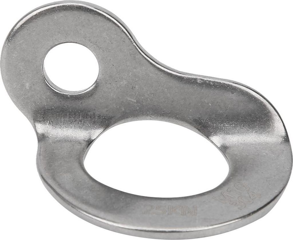 2 PCS Mountain Climbing Bolt Hanger 304 Edelstahl im Freien Höhlenschutzzubehör 1010