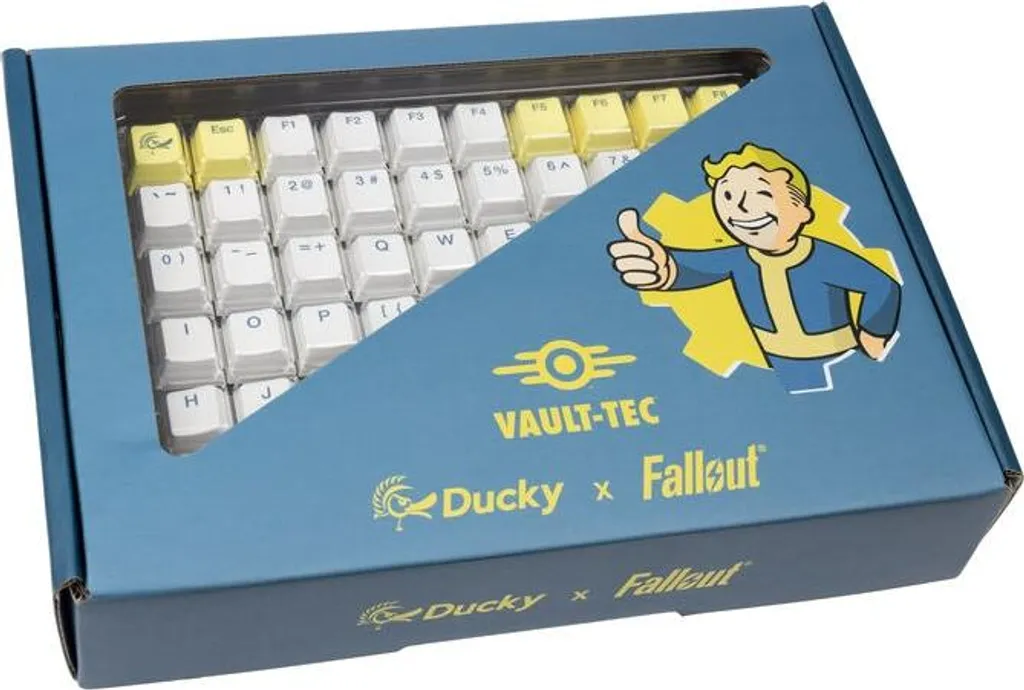 Customisation Clavier Gamer Ducky DCA132-US Fallout Set 132 touches