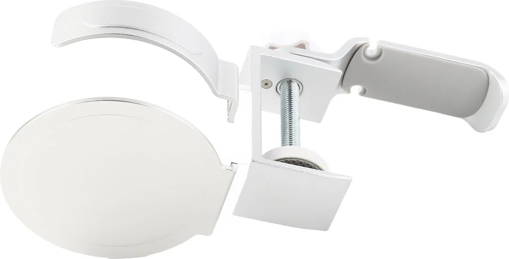 Porte-gobelet 2 en 1 avec support casque sous bureau pivotant à 360°