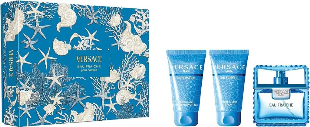 Offerta Versace Man Eau Fraiche Set: Profumo 50ml + Body Care Uomo