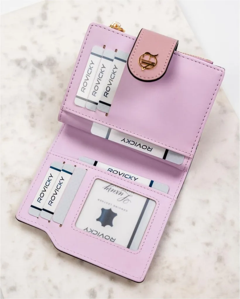 Portefeuille Rovicky308010 multi-emplacements avec compartiment monnaie