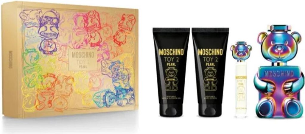 Moschino Toy 2 Pearl Eau De Parfum Spray 100ml Set 4 Artikel