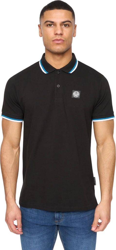 Henleys - "Henalpha" Poloshirt für Herren BG2028 (S) (Schwarz)
