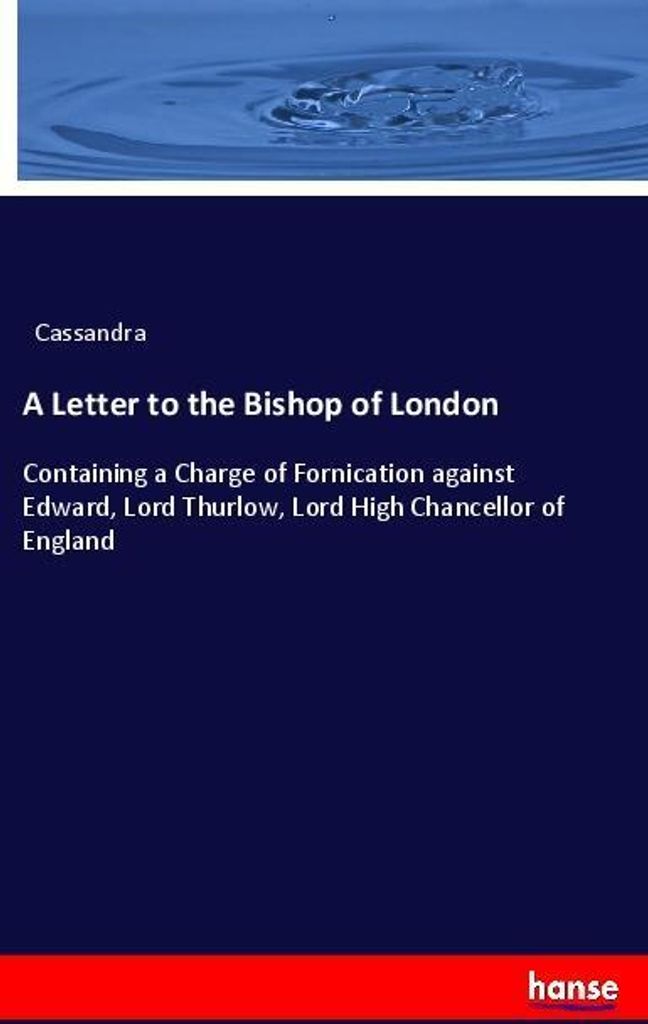 A Letter to the Bishop of London