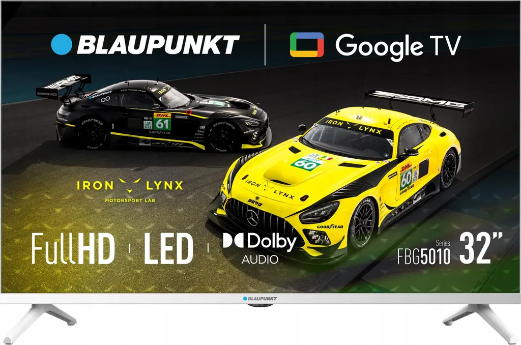 TV Smart 32 pouces Full HD Blanc : le Choix Google TV Compact et Net