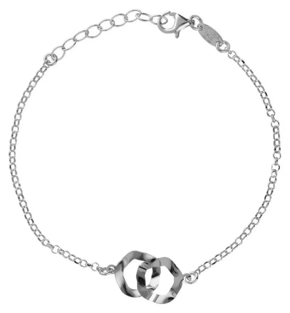 Bracelet Essence A4629-HP en argent véritable avec fermoir sécurisé