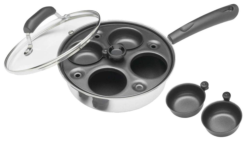 KitchenCraft, padella per uova in camicia, realizzata Immagine del prodotto 