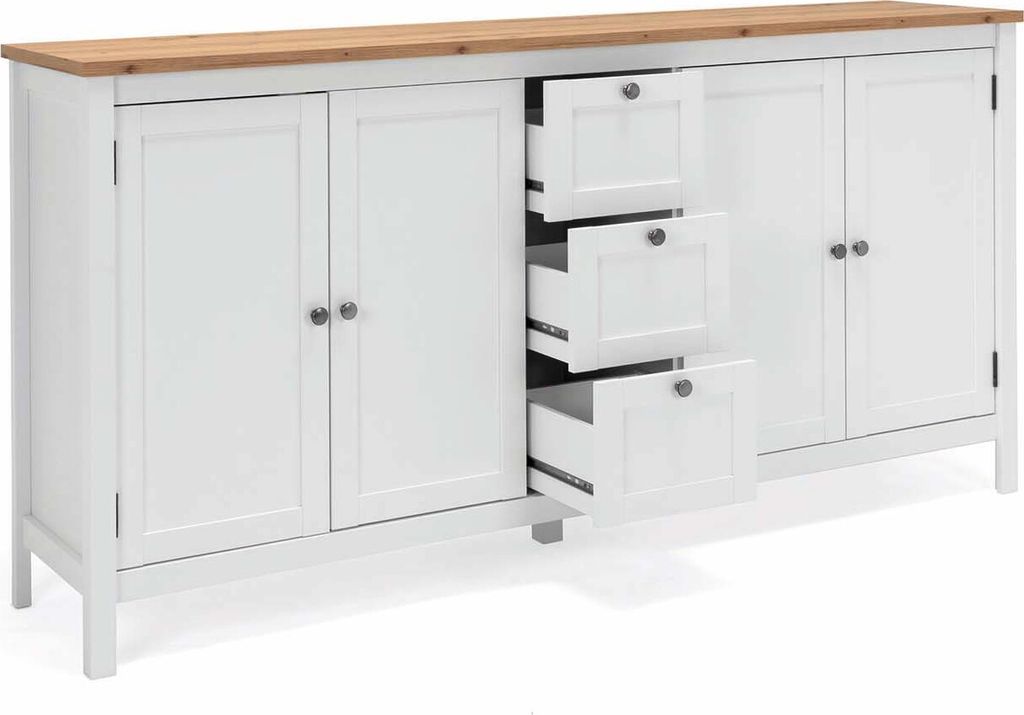 CALICOSY - Sideboard mit 4 Türen und 3 Schubladen L180 cm - Produktbild 9