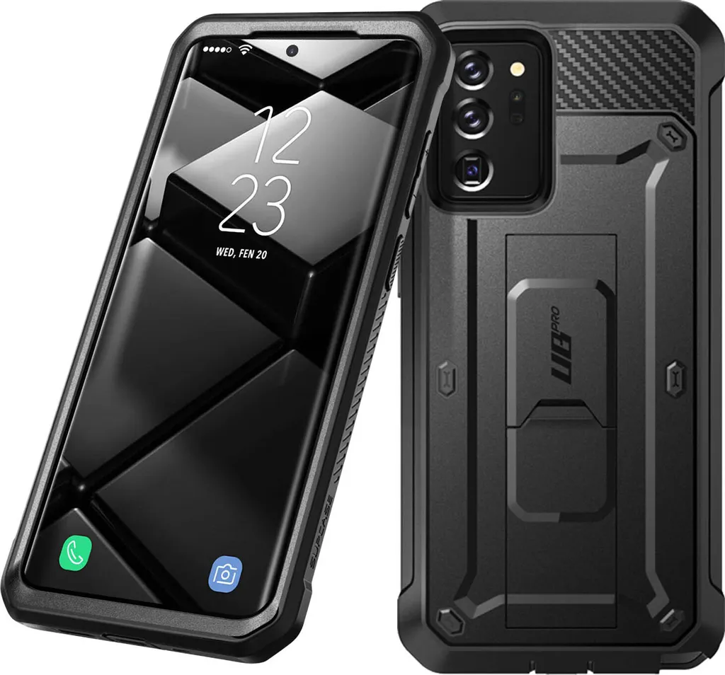 Supcase Unicorn Beetle Pro Galaxy Note 20 Ultra Coque Noire Robuste - 10