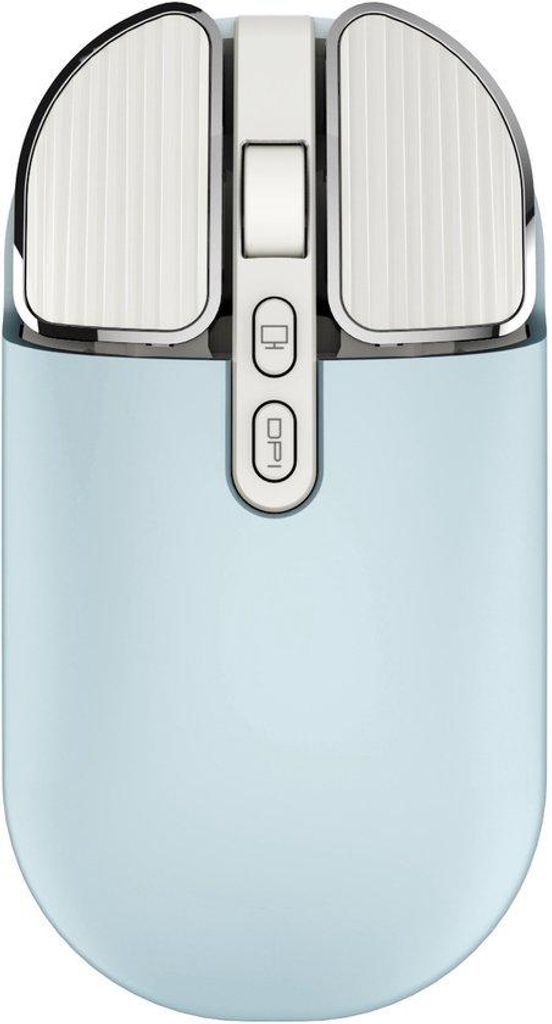 Elektrische kantoormuis Bluetooth blauw