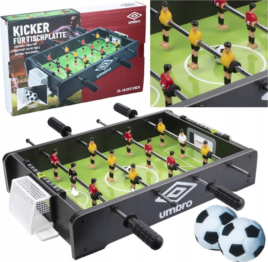 Umbro Umbro stolný futbal - model stola - pre 12 hráčov - Obrázok produktu 