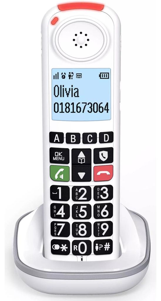 Swissvoice Xtra 2355 Téléphone sans fil DECT senior Blanc - Image du produit 