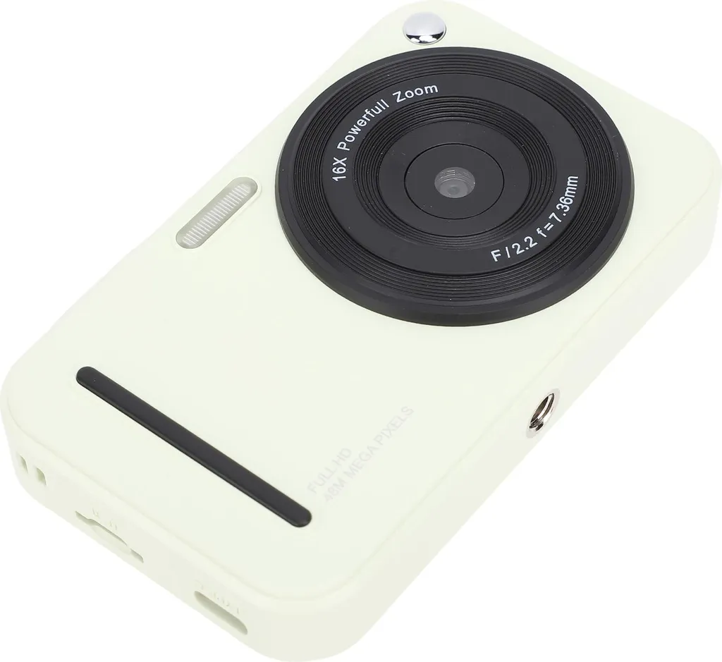 Mini Fotocamera da Viaggio UHD 16x Zoom AF Anti-Shake Studenti
