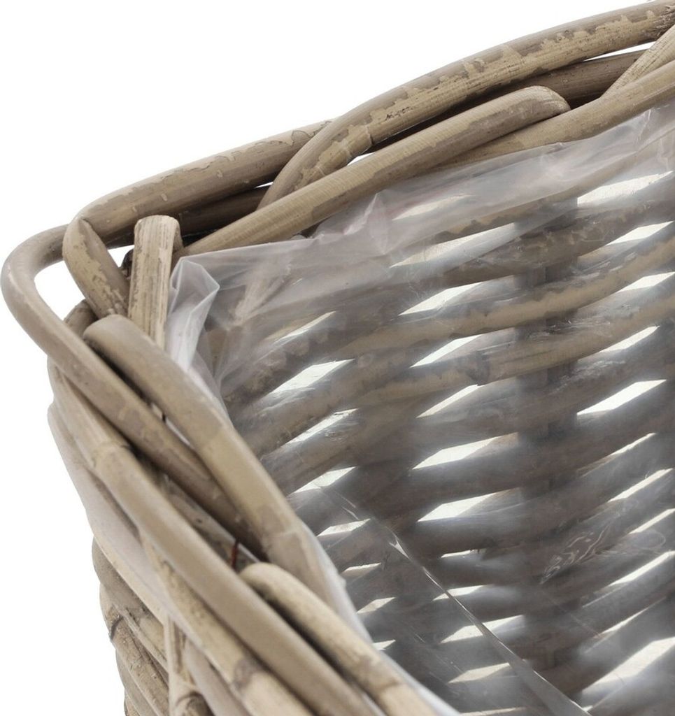 Pflanzer Rattan groß Blumenkasten Pflanzkorb Pflanzschale Produktbild 5