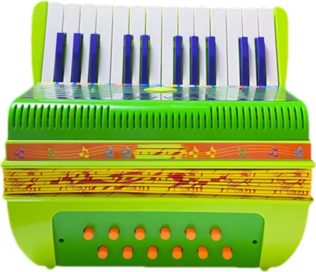 Accordéon pour Enfants 17 Touches et 24 Sons - Instrument de Musique