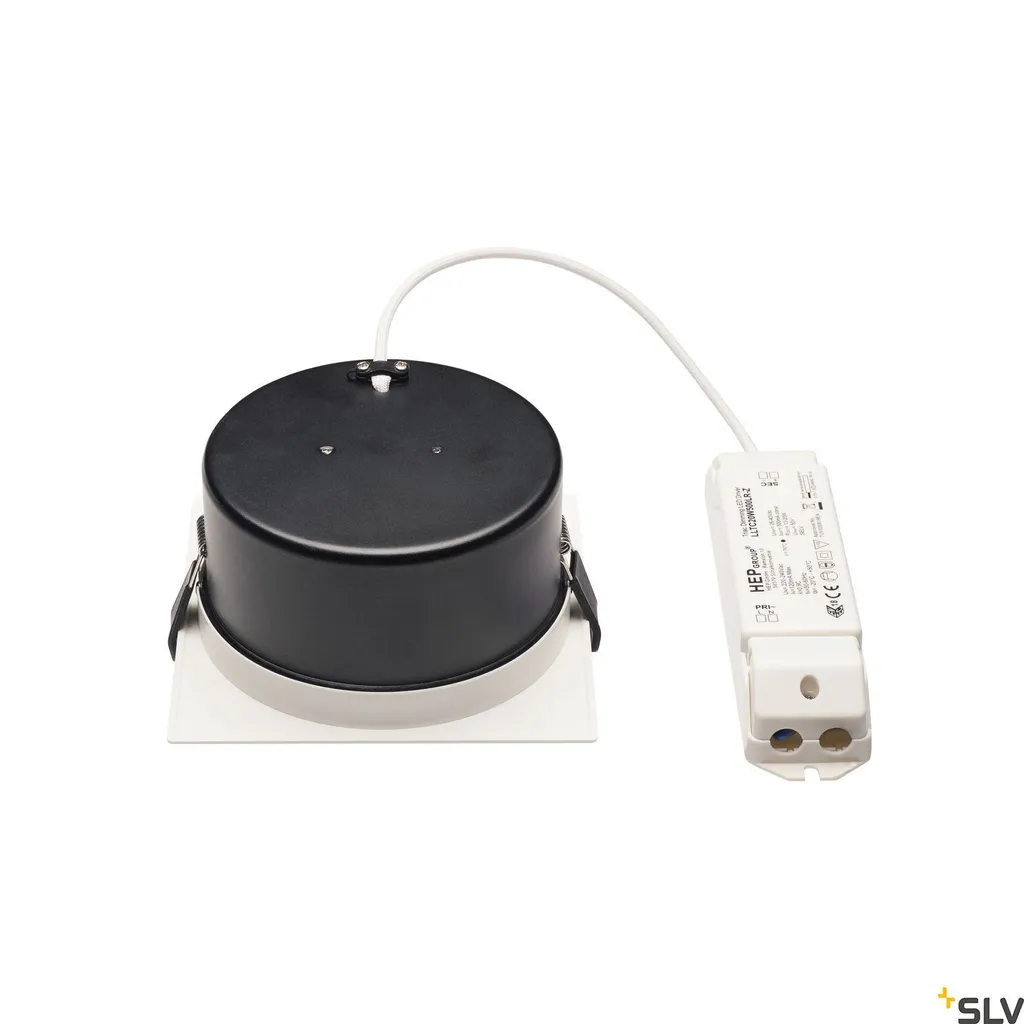 Spot LED Encastrable Carré Dimmable Blanc 3000K 13,5 cm Plafonnier - 3
