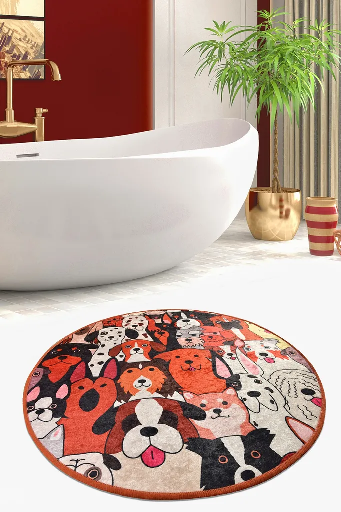 Tapis de Bain Absorbant Mijolnir Dogs : Fini les Sols Mouillés !