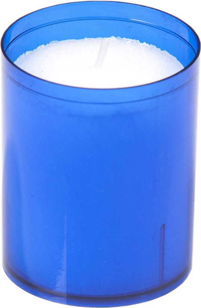 Sovie® Refill Kerzen in Blau 24 Stück im Tray - Brenndauer Produktbild 