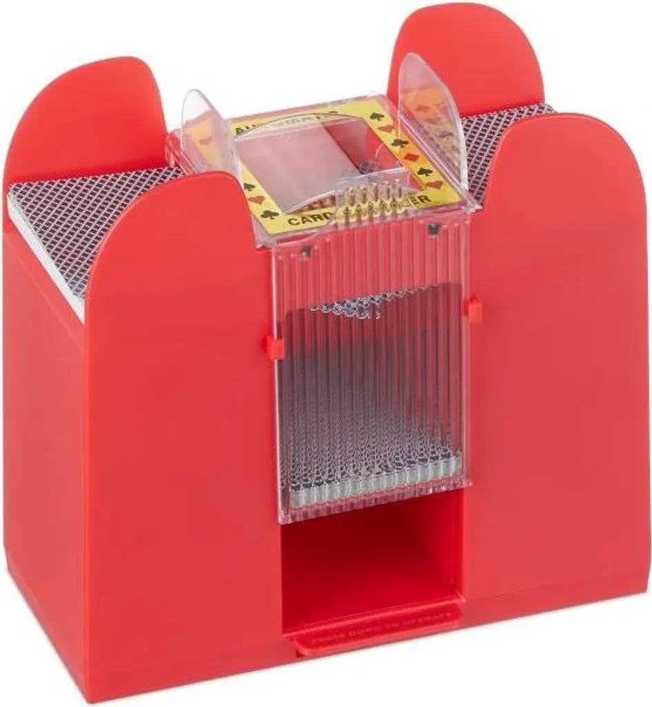 Mélangeur de cartes automatique 6 jeux électrique à haute vitesse