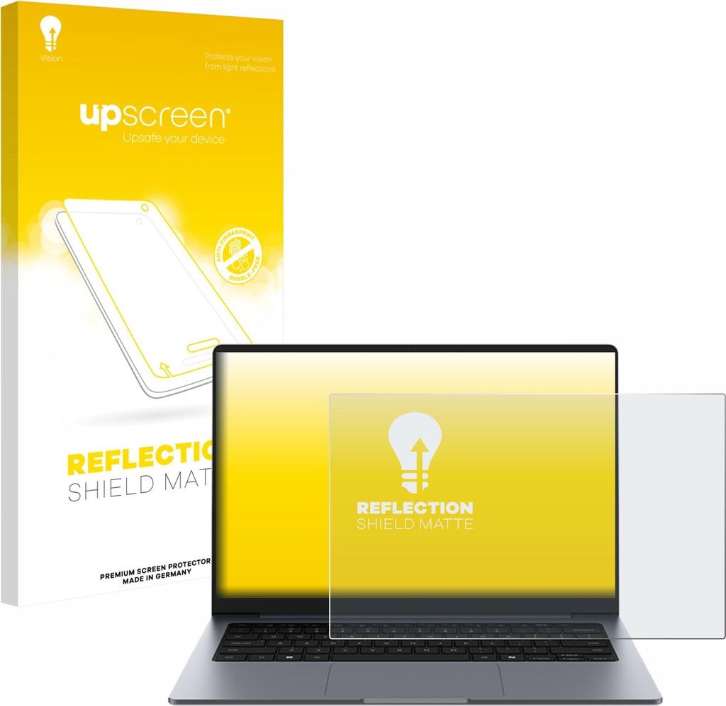 upscreen Schutzfolie für Samsung Galaxy Book6 14" Displayschutz Displayschutzfolie Folie Matt Entspiegelungsfolie