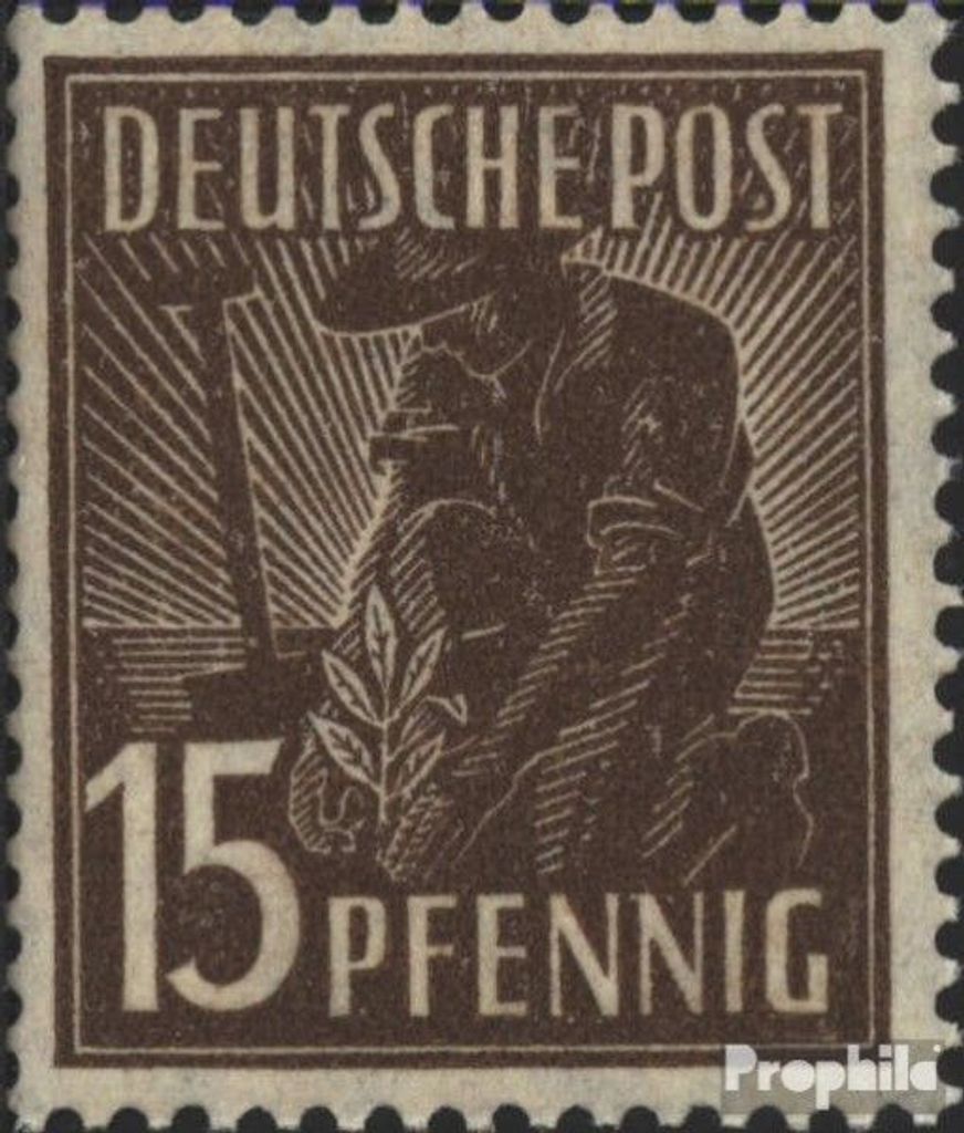 Briefmarken Alliierte Bes.-Gem.Ausg. 1947 Mi 948 gestempelt I. Kontrollratsausgabe