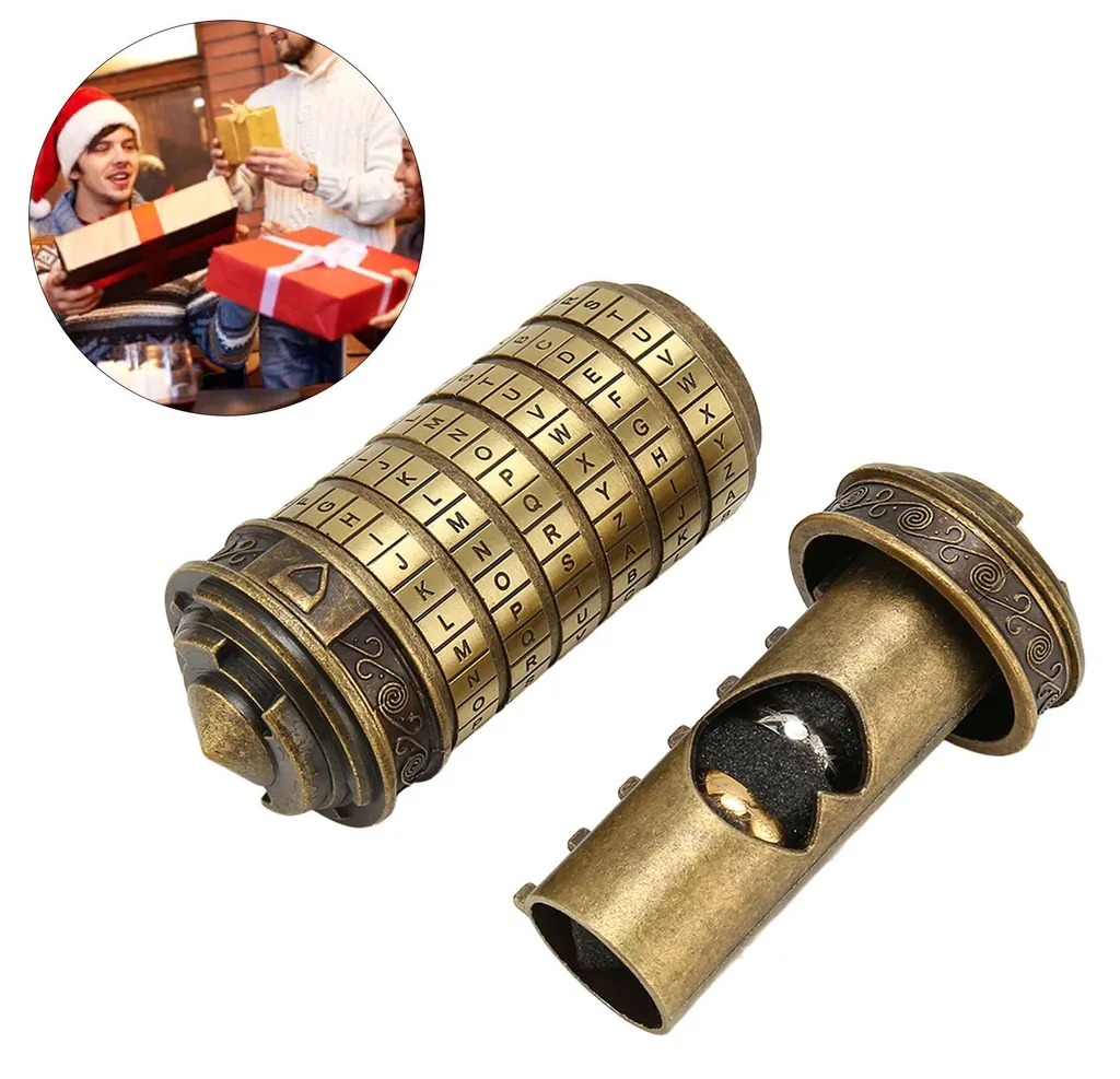 Cadenas sans clé à code lettres pour sécuriser vos coffrets secrets - 15