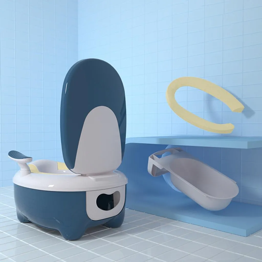 Toilettes pour bébés avec couvercle pot portable pour enfants modèle T1