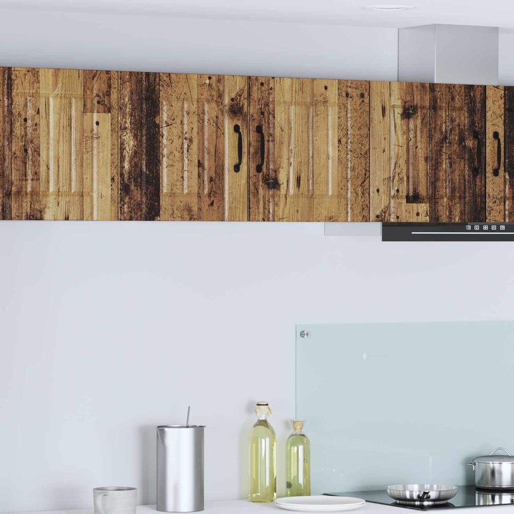 "Schlussverkauf" Küchenschrank/Sideboard - 1 pc - Aufbewahrungsschrank moderne - Altholz 80x31x40 cm Holzwerkstoff C10473