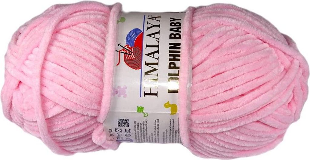 A ball of pink yarn.