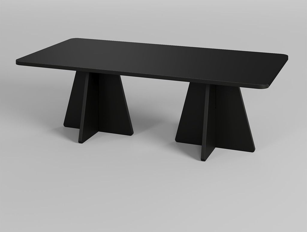 Skye Decor, Mushroom - Black, Couchtische, Schwarz, 120 x Produktbild 