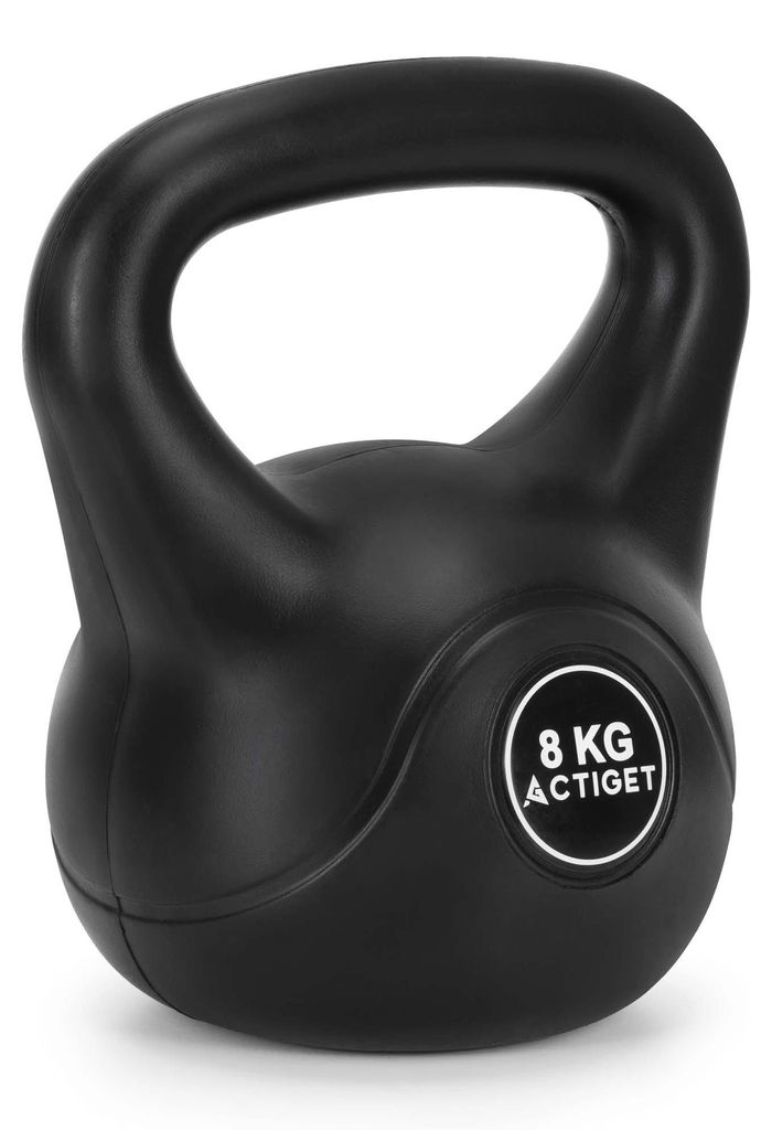Kettlebell | Kettle Bell | Zwart | 8 kg Productafbeelding 