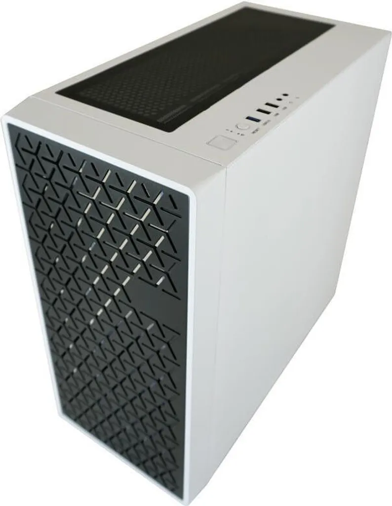 Case PC Bianco LC-Power Gacrux_X: Design Pulito per Ufficio e Gaming