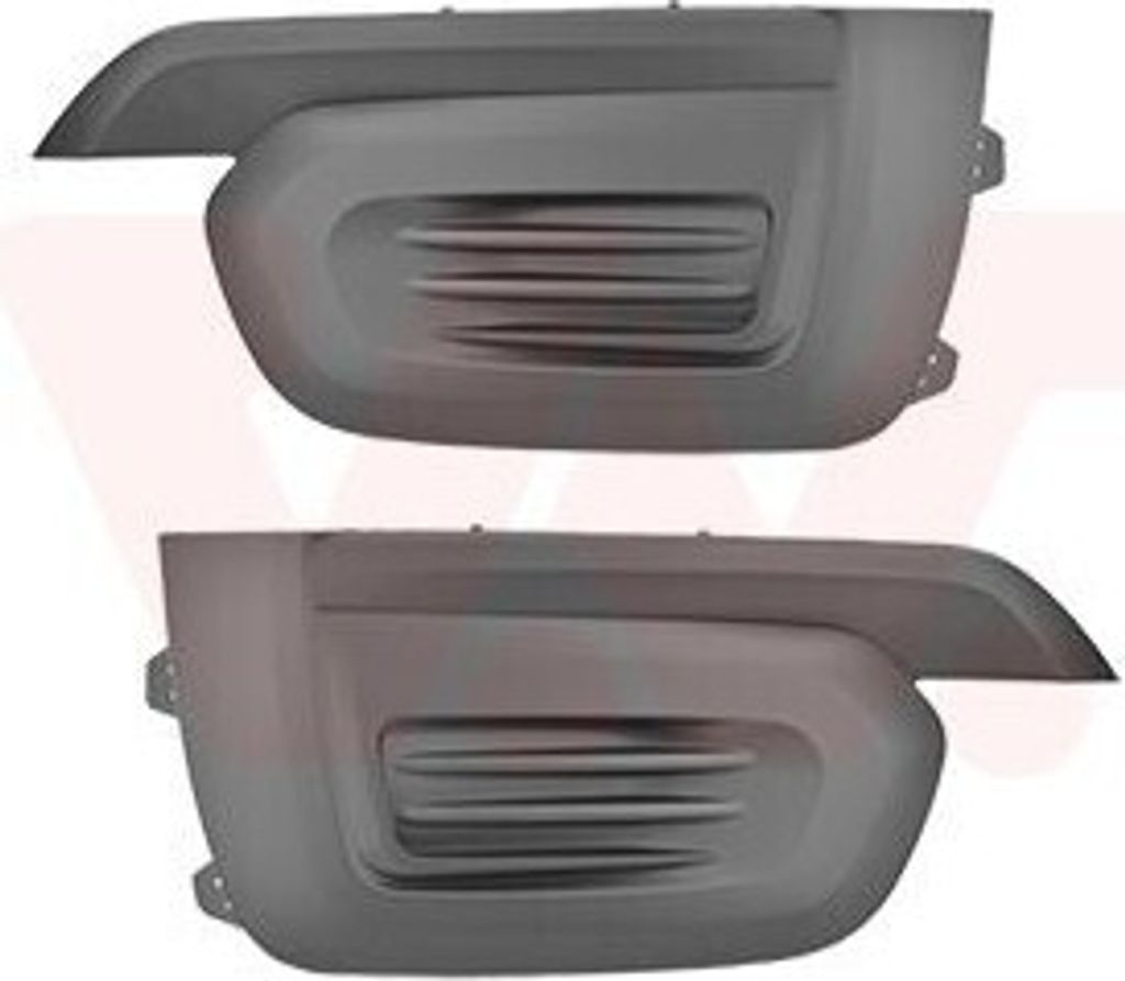VAN WEZEL Lüftungsgitter Grill Stoßfänger passend für PEUGEOT Rifter MPV ohne Loch/Löcher für Nebellampen