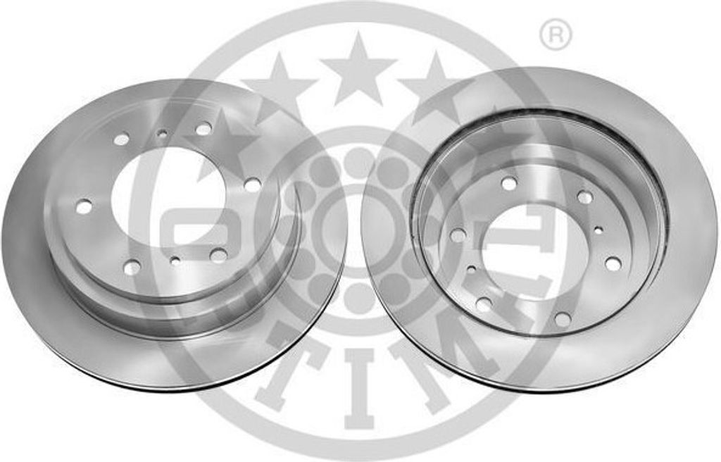 2x OPTIMAL Bremsscheibe BS-8262C hinten für MITSUBISHI PAJERO IV (V8_W V9_W)