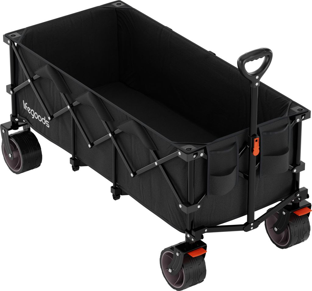 LifeGoods Bollerwagen XXL Faltbar - 300 l Fassungsvermögen Produktbild 