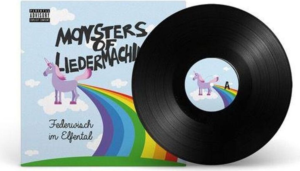 Monsters Of Liedermaching: Monsters Of Liedermaching: Federwisch im Elfental - Merchcowboy - (LP / F)