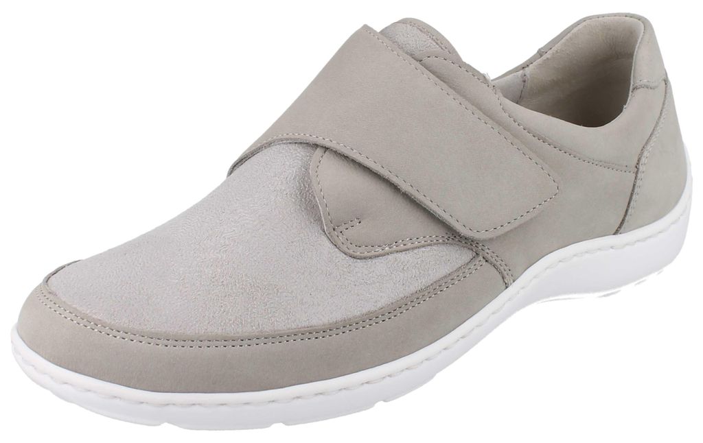 WALDLÄUFER OrthoTritt Henni Damen Halbschuhe grau beige Produktbild 