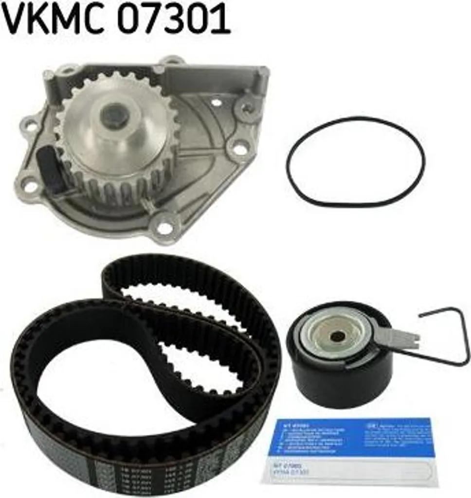 Pompe à Eau et Courroie SKF VKMC 07301 Haute Performance Freelander