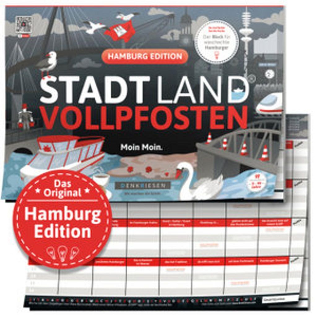 DENKRIESEN - STADT LAND VOLLPFOSTEN® - HAMBURG EDITION - Produktbild 