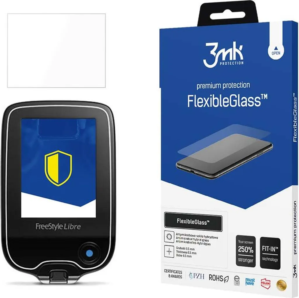 3Mk Vetro Flessibile Freestyle Libre - Protezione Invisibile Premium