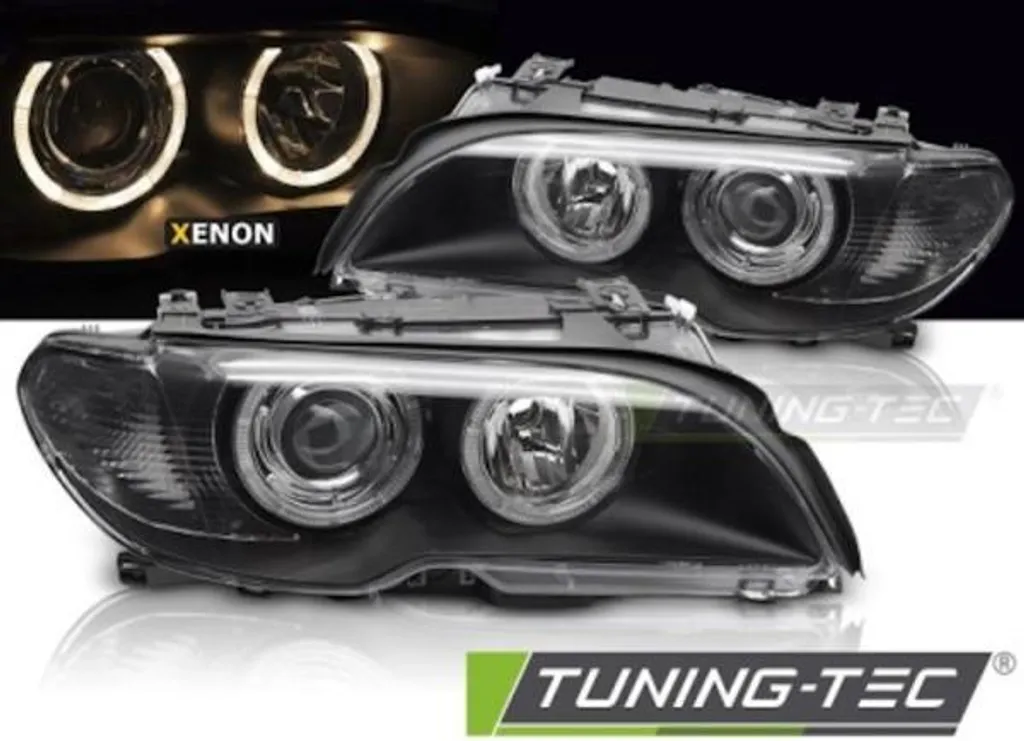 Remplacer Phares Ternes BMW E46 par Phares Angel Eyes Xénon Noirs Neufs